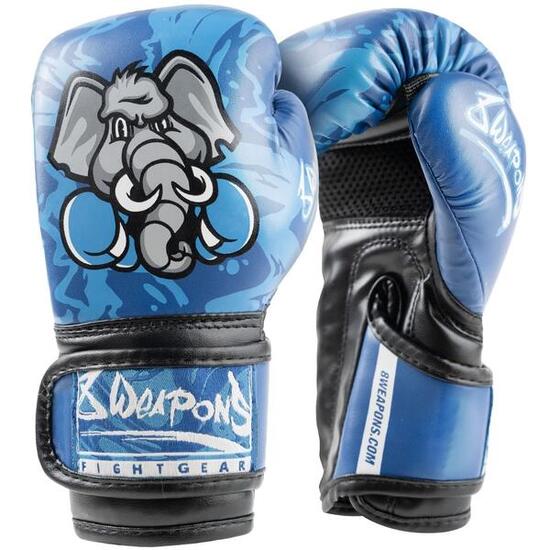 Gants de boxe enfants 8 WEAPONS – Bleu – 6 Oz – Jipe
