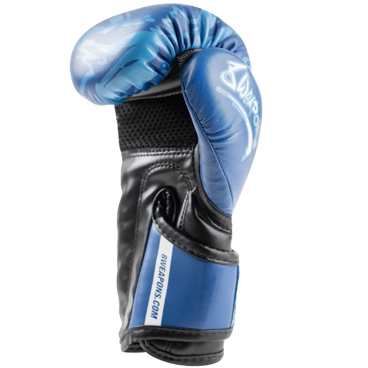 Boxhandschuhe Kinder 8 WEAPONS – Blau – 6 Oz – Jipe 10/12