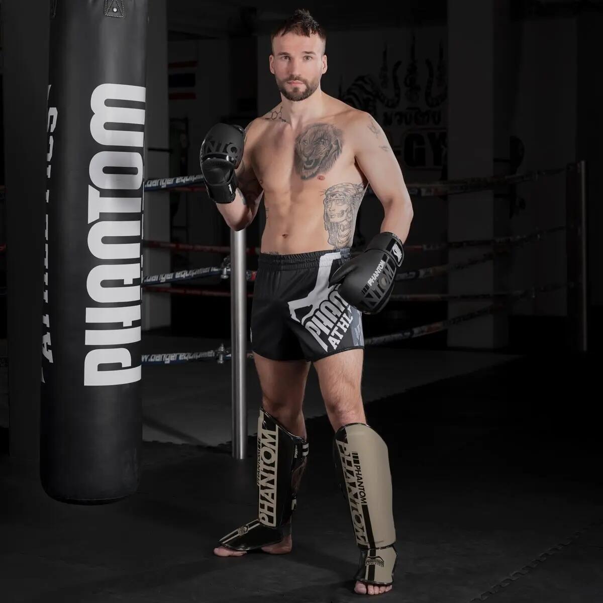 Protège-tibias Phantom APEX Striking – Beige – L/XL 3/3