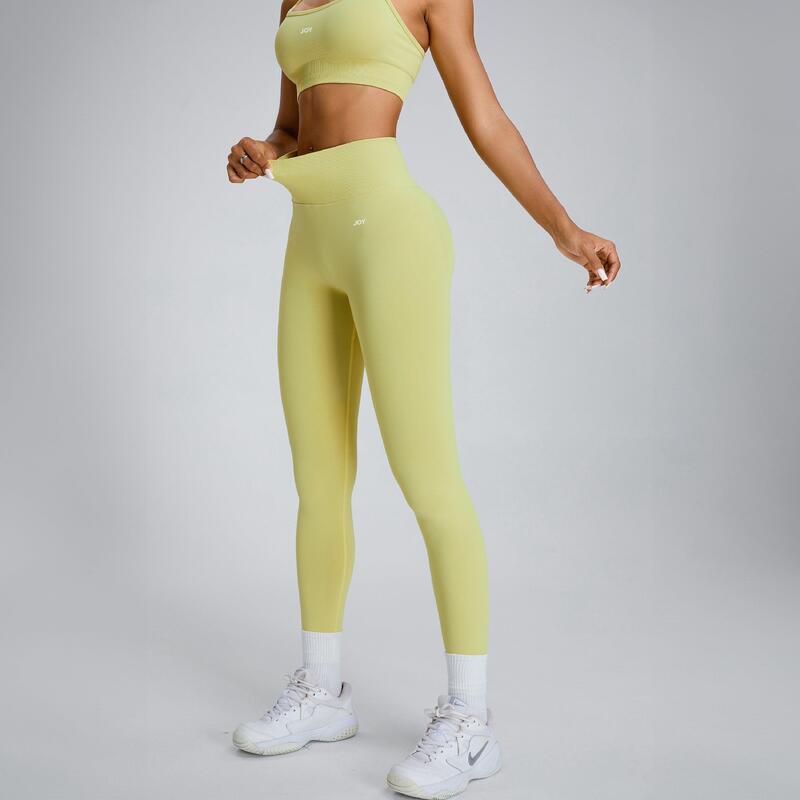 Mallas Leggings Sculpt Scrunch - Lemon