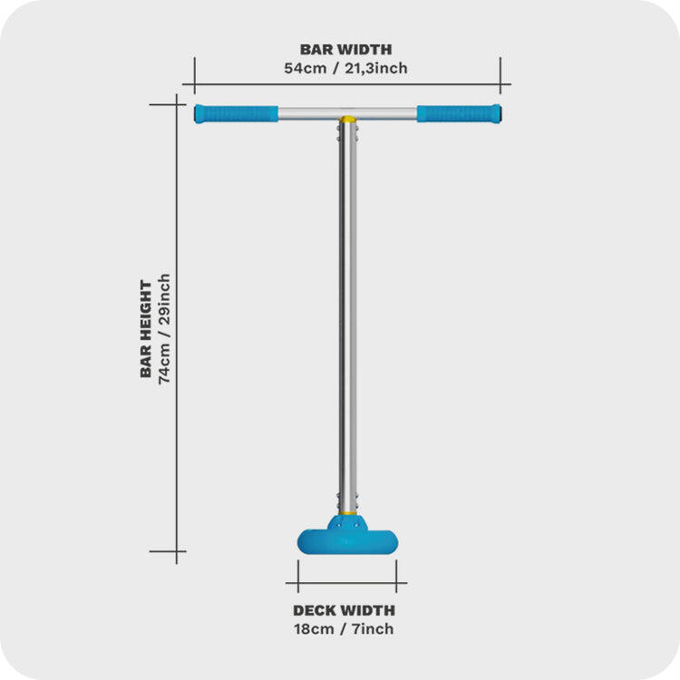 Indo PRO - trottinette trampoline