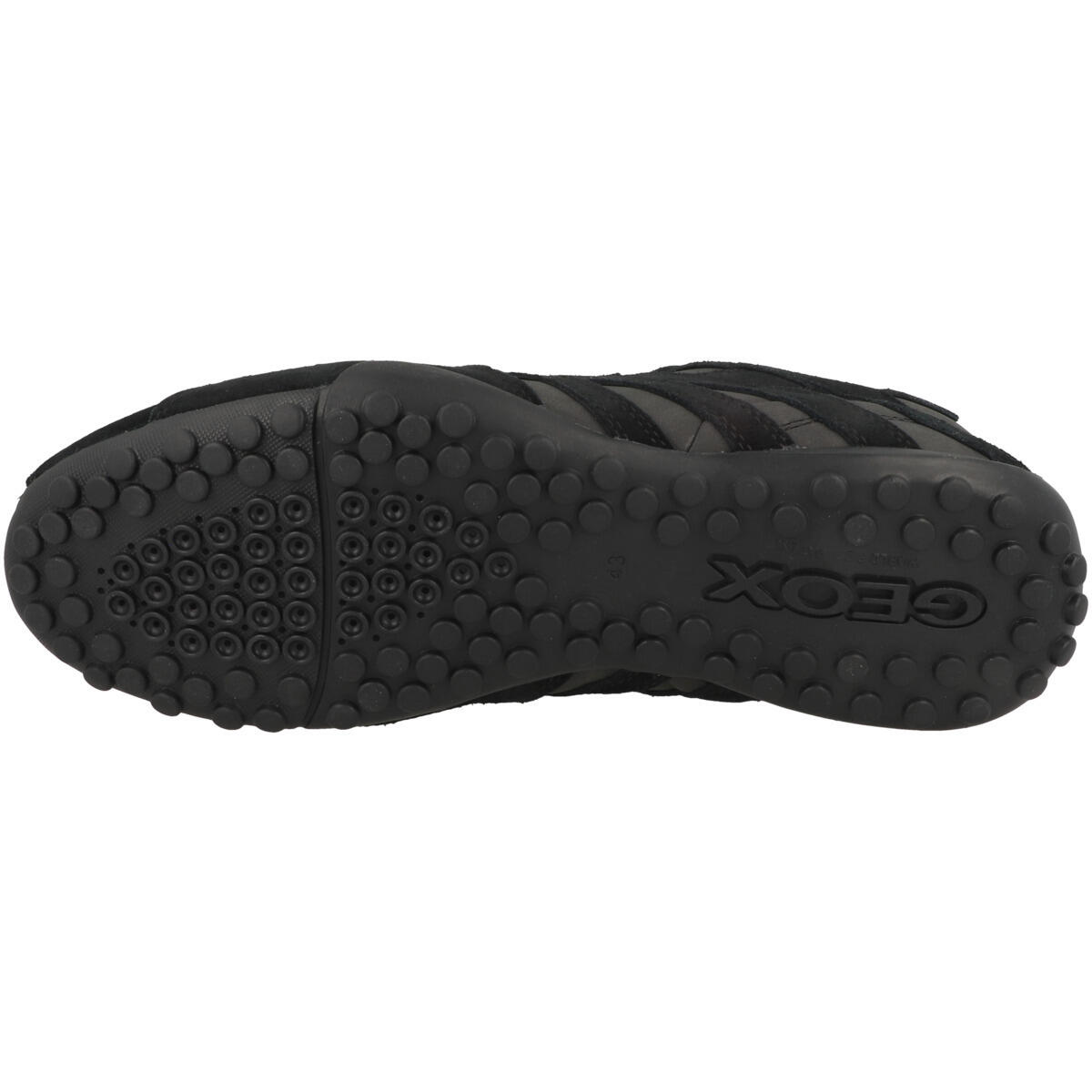Geox UOMO SNAKE A -  Herren Leder Sneaker U4507 A 022EK schwarz 5/7