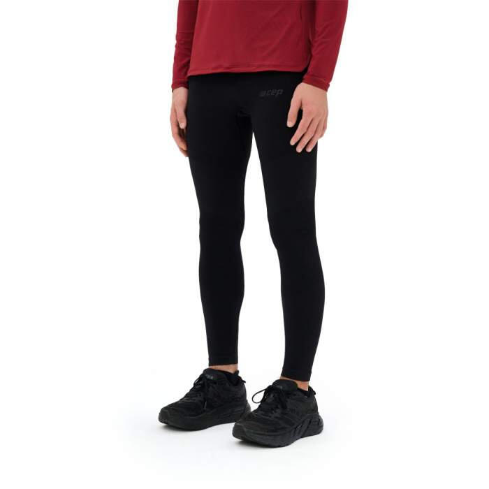 Męskie legginsy regeneracyjne bezszwowe kompresyjne oddychające Infrared CEP 5/7