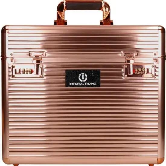 Imperial Riding Grooming Box Shiny Classic - Rosegold