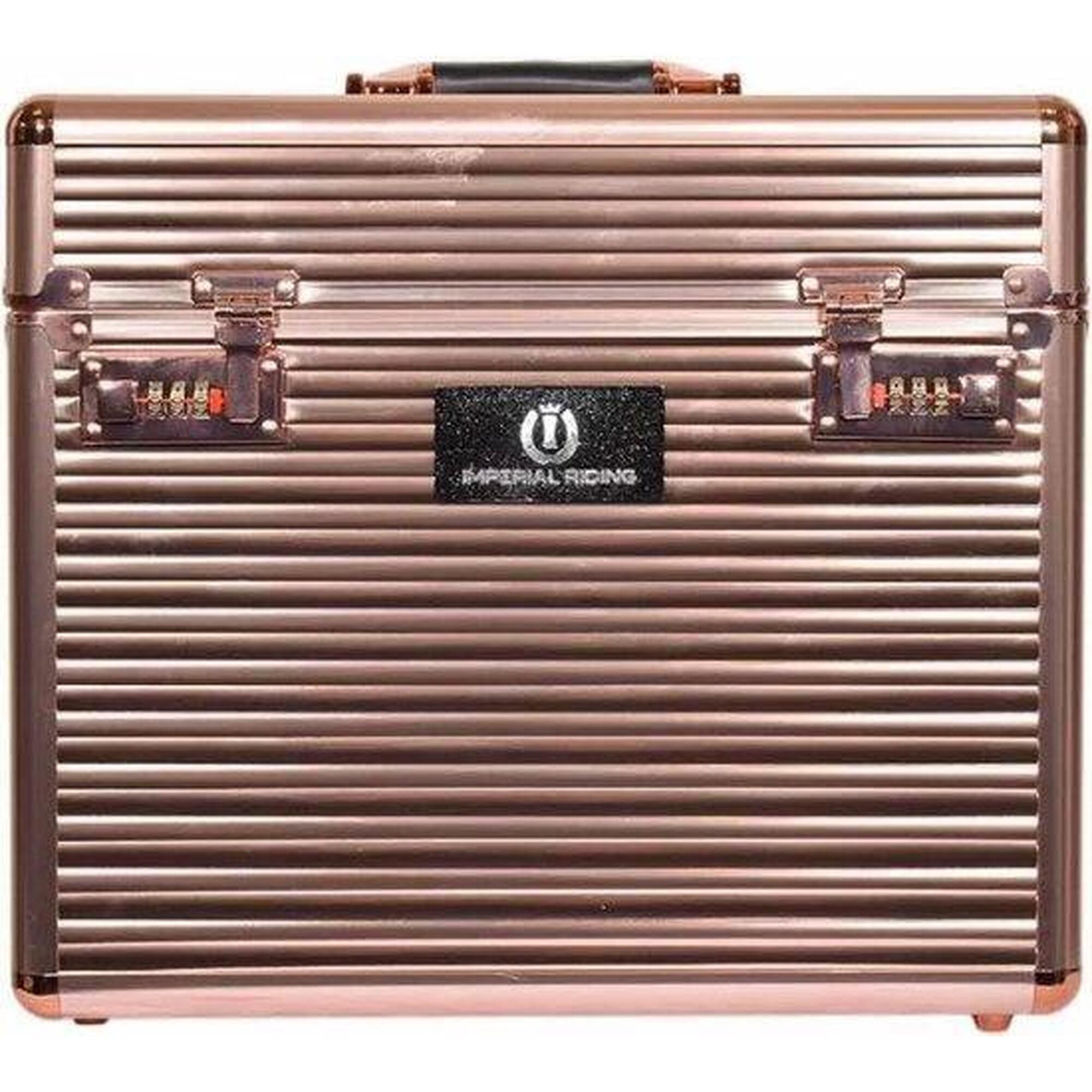Imperial Riding Grooming Box Shiny Classic - Rosegold