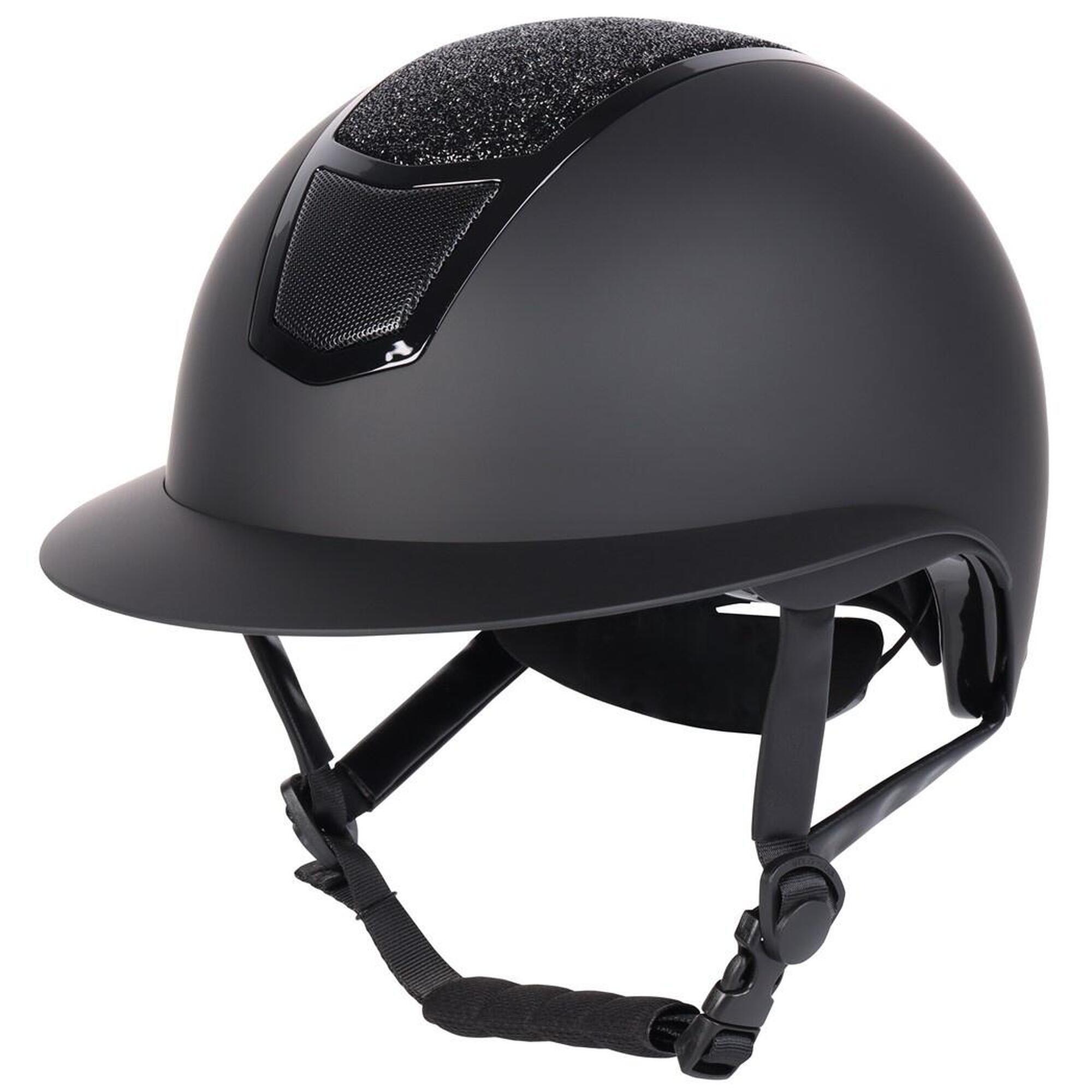 Harrys Horse - Harry's Horse Casquette De Sécurité Mont Blanc Sparkle - Noir - Bombe D'Équitation - Noir - 56-58 Cm - Decathlon
