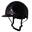 QHP Paardrijcap Miami Polo Visor - Zwart