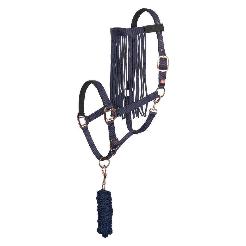 Nylon halter and fly browband set for horse Imperial Riding