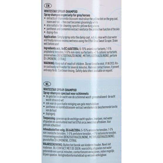 Effol WhiteStar Spray Shampooing - 500 ml 2/5