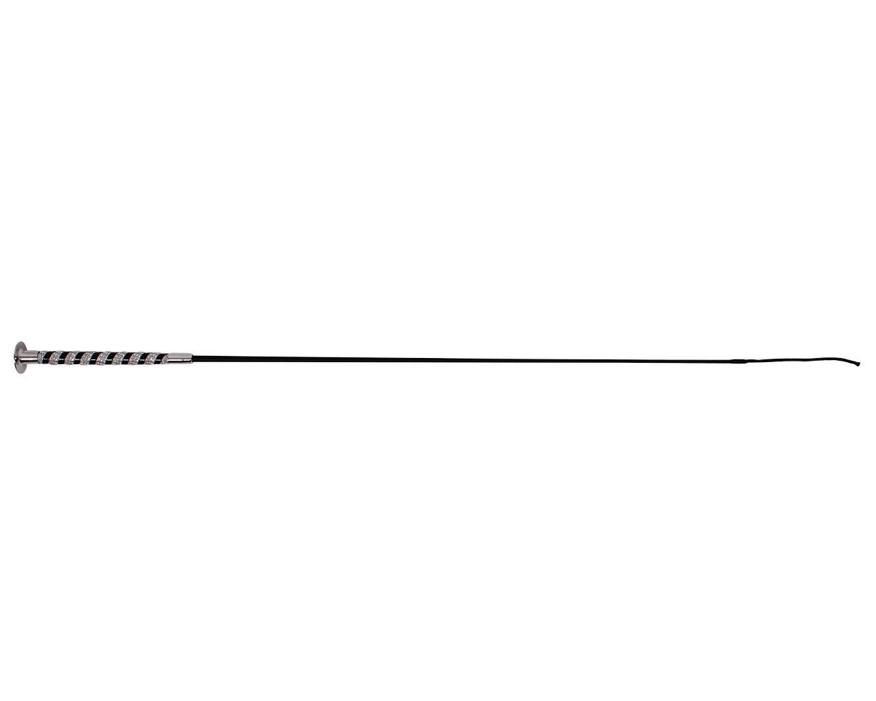 QHP Dressuurzweep Crystal - Zwart 2/3