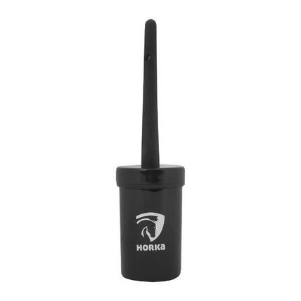 Horka Brosse à sabots en pot - Noir