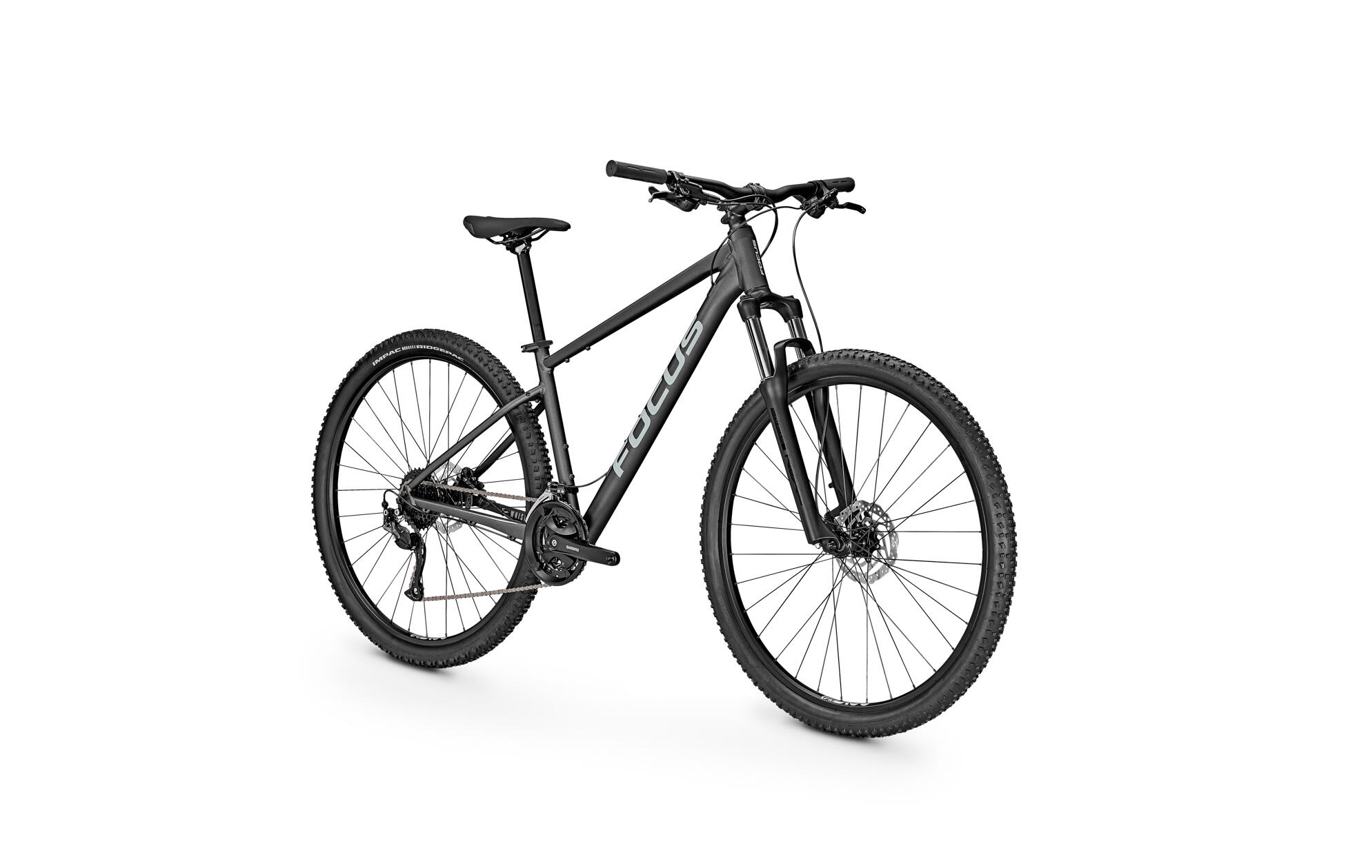 Bicicletta MTB Focus Whistler 3.6 - Nero/Grigio 2/4
