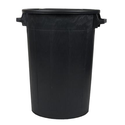 Voerton Met Deksel - 75 Liter