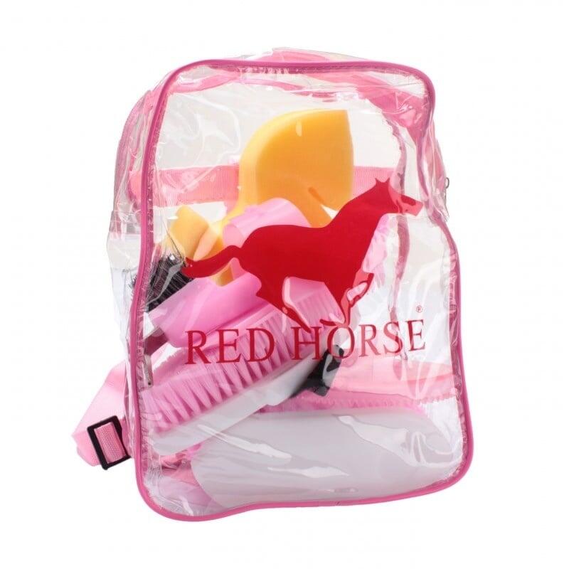 RED HORSE Groomingkit Bagpack  8 delig - Zwart