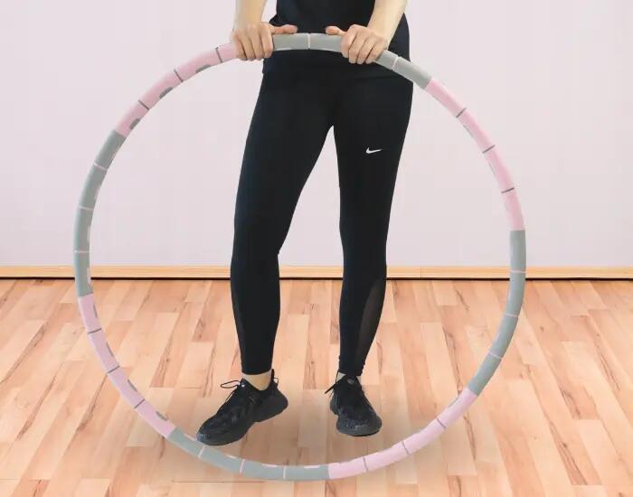 Hula hop odchudzające składane piankowe premium antypoślizgowe fit.me 6/7