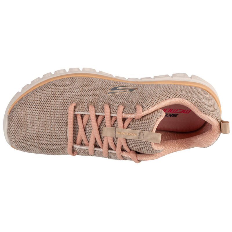 Zapatillas Deportivas Mujer Skechers Graceful-Twisted Fortune Beige