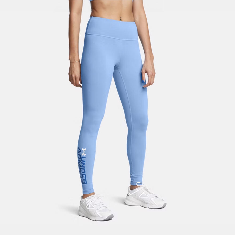Legging pour femme UA Campus Graphic Bleu ciel 3/6