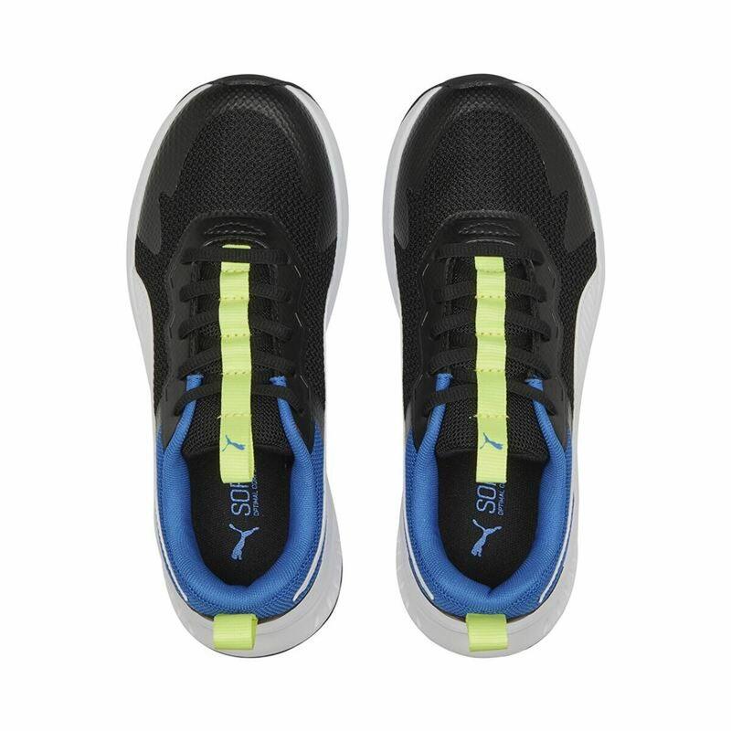 Zapatillas Deportivas Infantiles Puma Evolve Run Mesh Azul