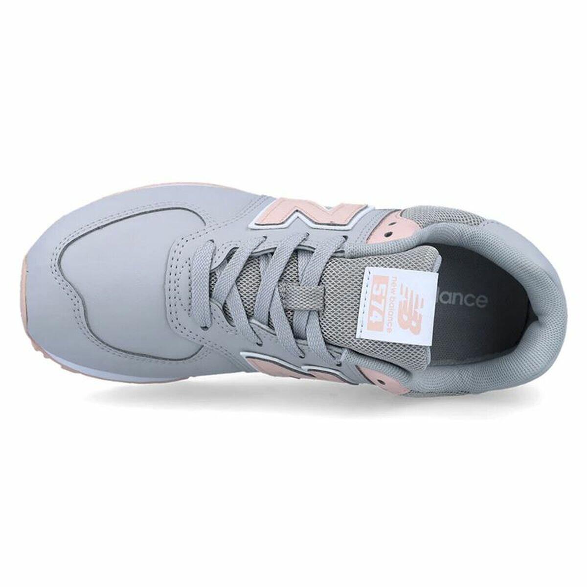 Zapatillas Casual de Mujer New Balance 574  Gris 3/6