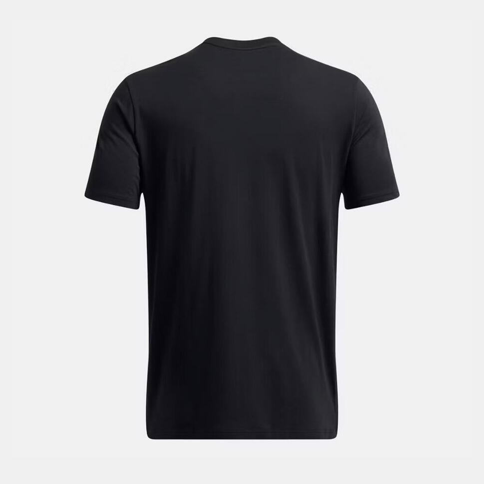 Koszulka treningowa męska Under Armour Sliced Wordmark 60/40S
