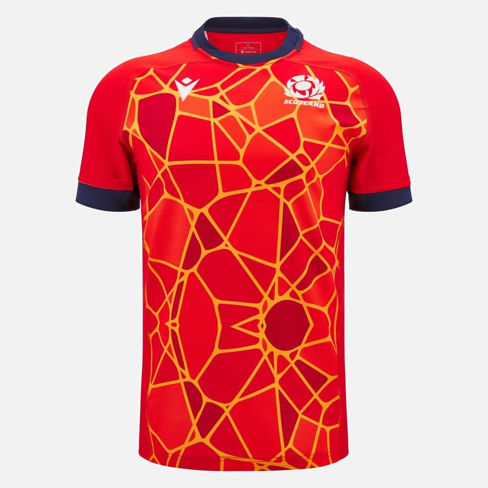MACRON Trainingsshirt Rugby Schotland Macron 24/25 Rood