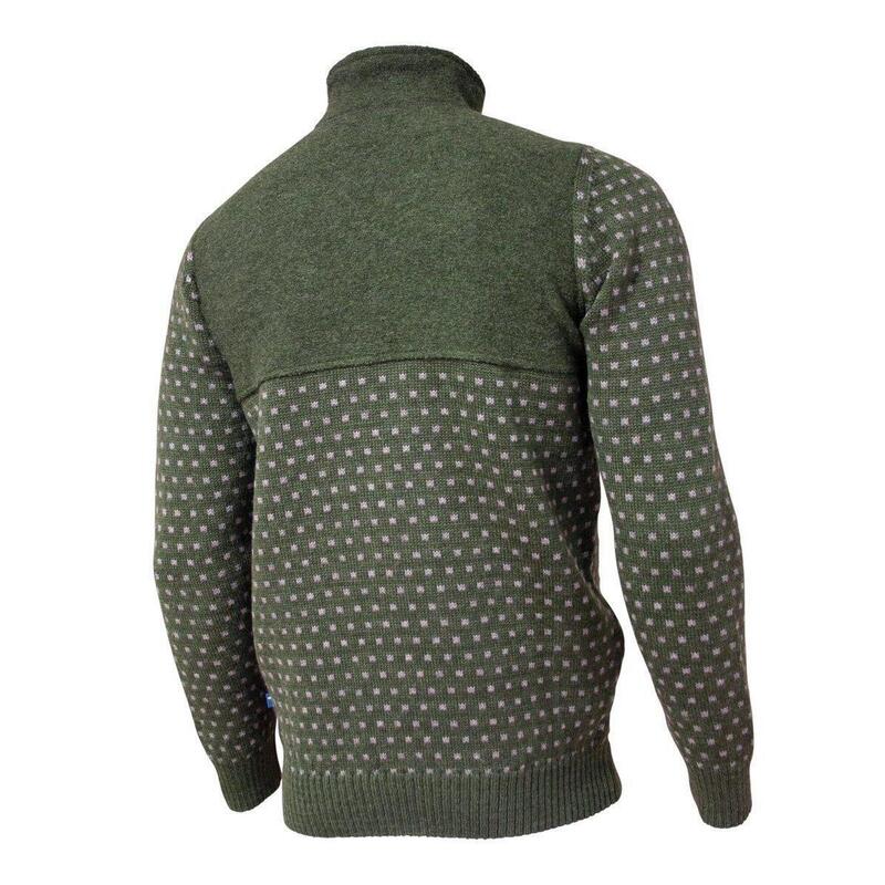 Ivanhoe Sverre half zip - Loden Green