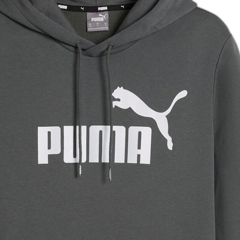 PUMA Essentials nagy logós kapucnis FL férfi pulóver