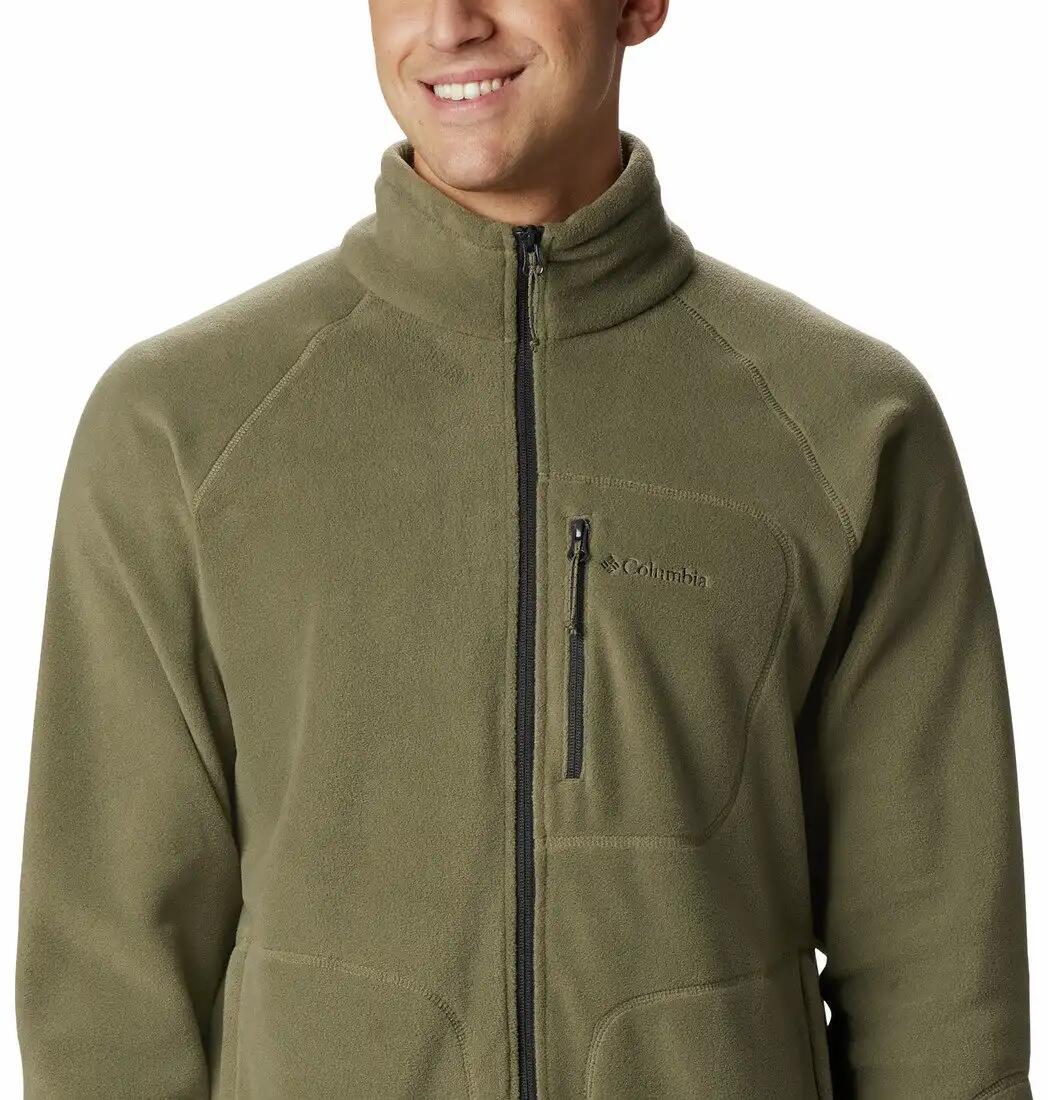Polaires Et Pulls Homme - COLUMBIA Fast Trek II - Stone Green 3/7