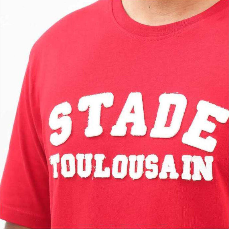 T-shirt Da Uomo Stade Toulousain Blizzard Rosso