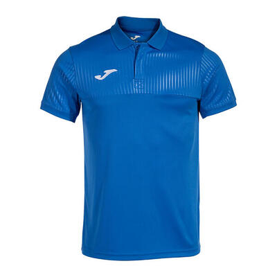 Polo Manga Corta Pádel Hombre Joma Montreal Blanco