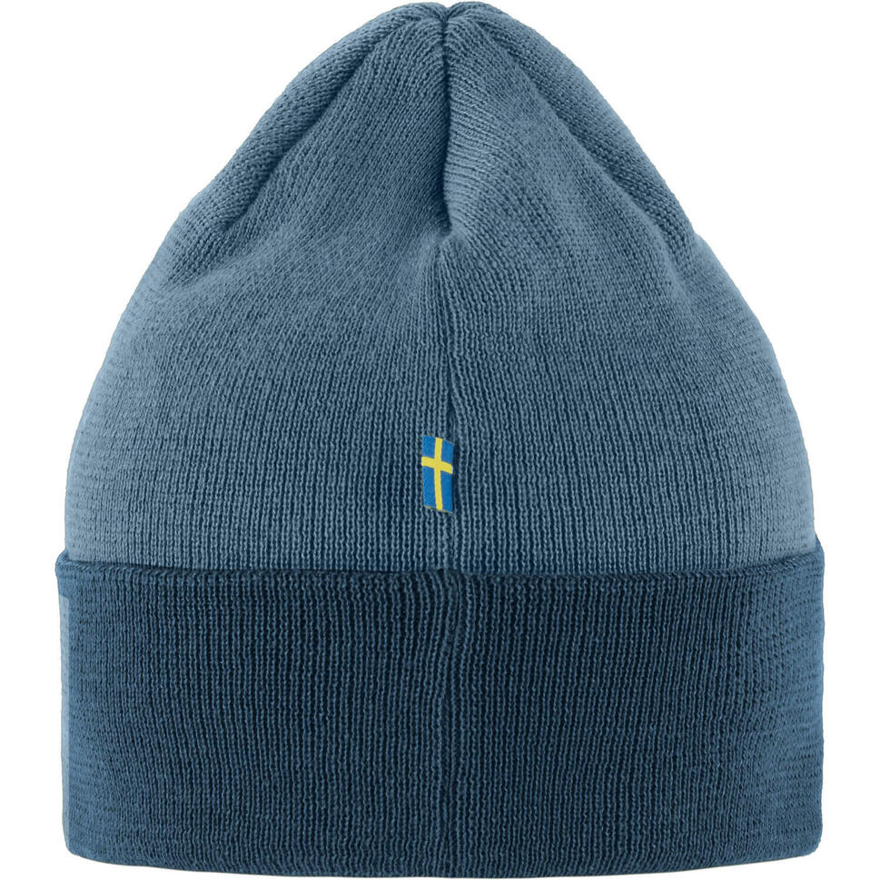 Czapka zimowa Fjallraven Vardag Classic Beanie - indigo blue/dawn blue