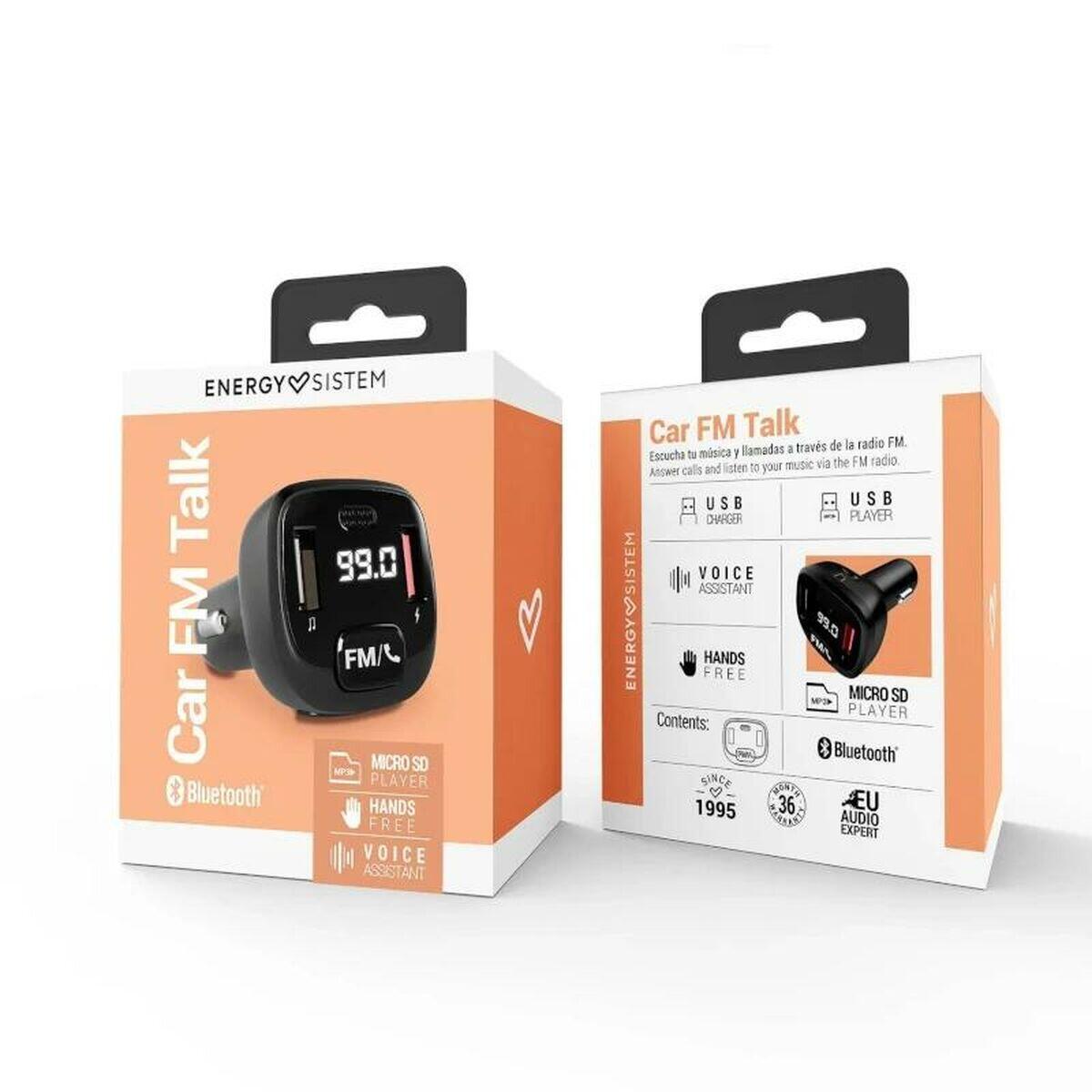 Lettore MP3 e Trasmettitore FM Bluetooth per Auto Energy Sistem Car FM Talk 4/4