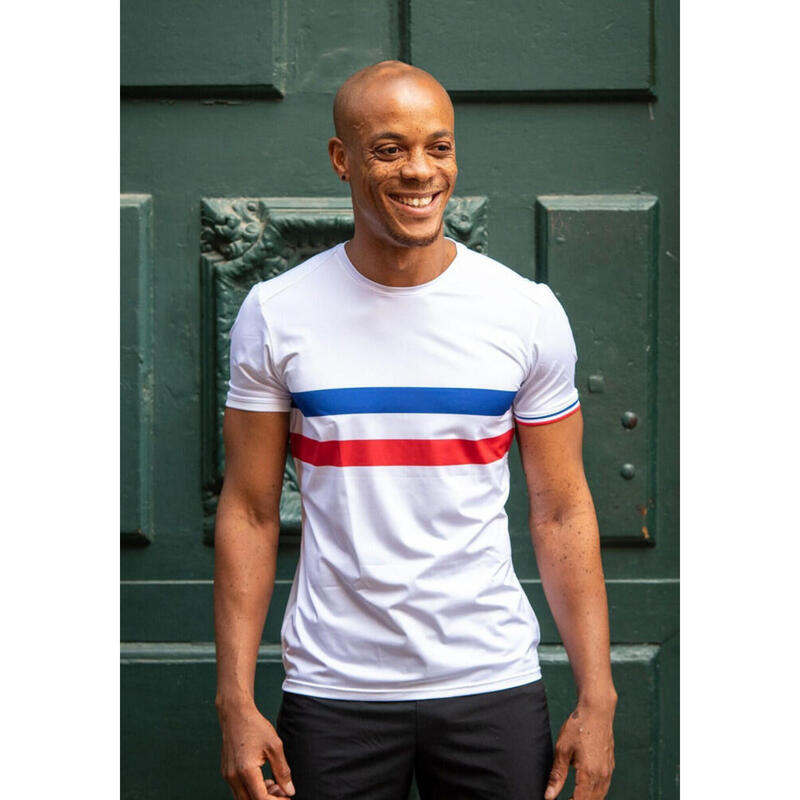 T-shirt Le champion de France Blanc Homme