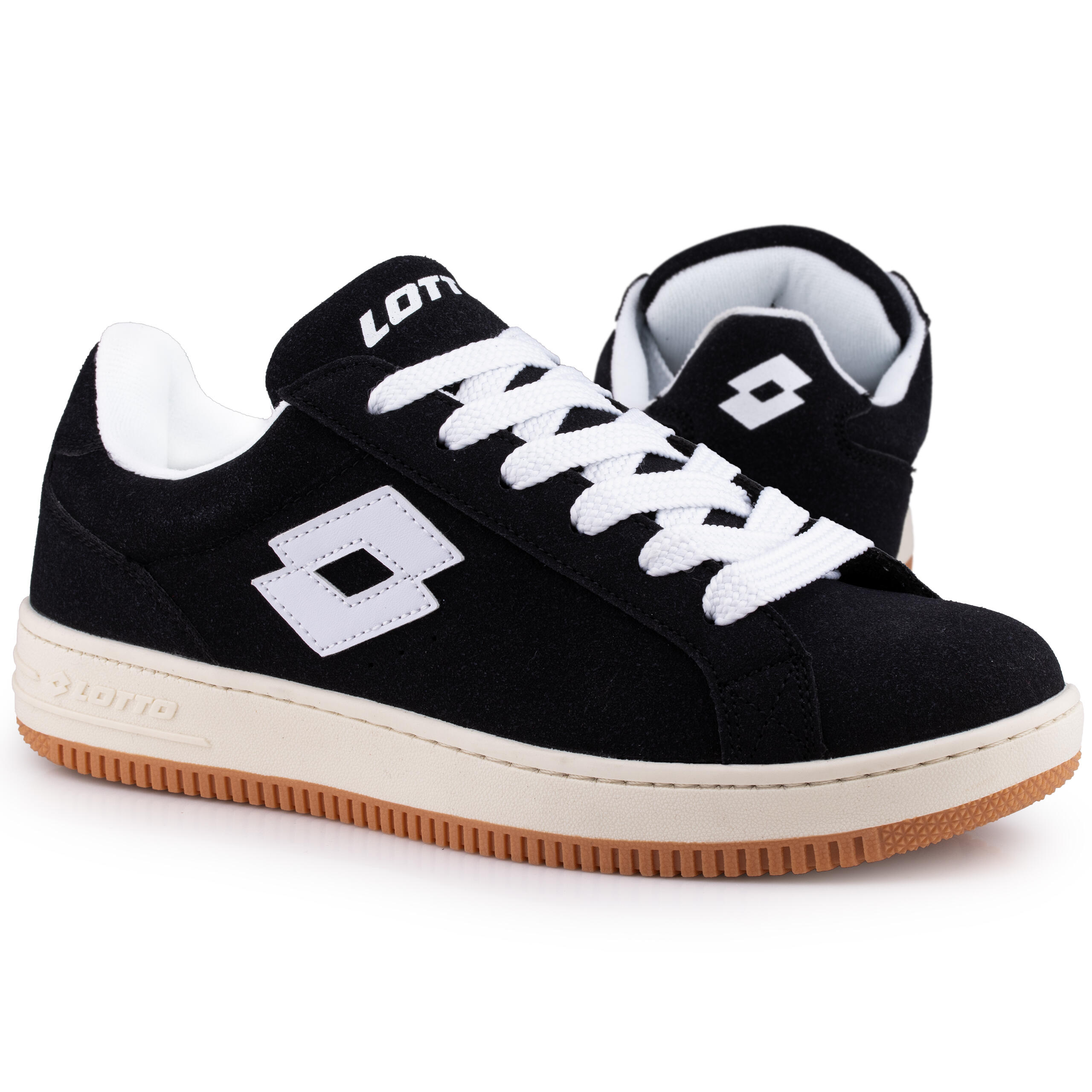 LOTTO Lotto YARIN Unisex Sneaker Low Top Schuhe 2400270U Schwarz/Weiß