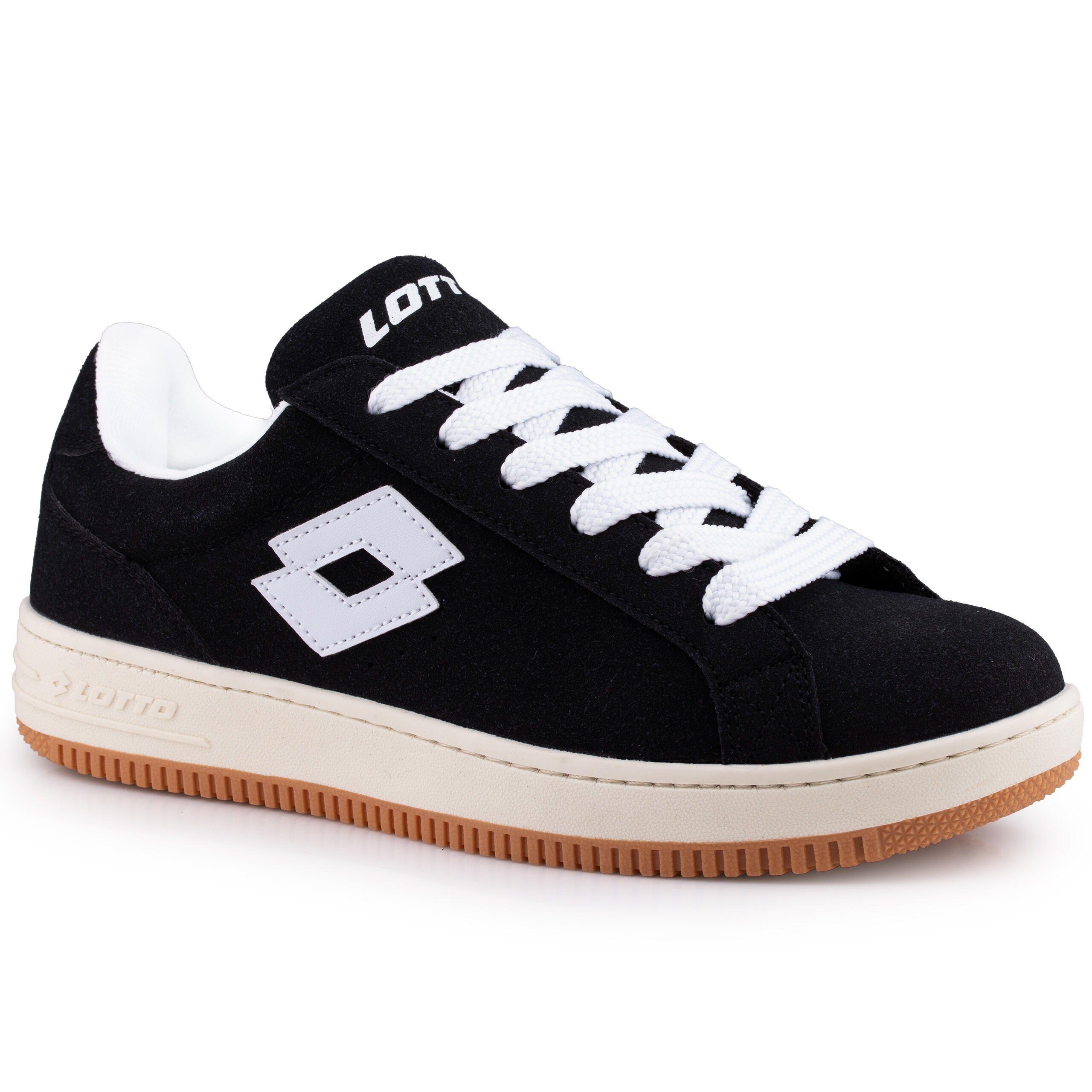 Lotto YARIN Unisex Sneaker Low Top Schuhe 2400270U Schwarz/Weiß 7/7