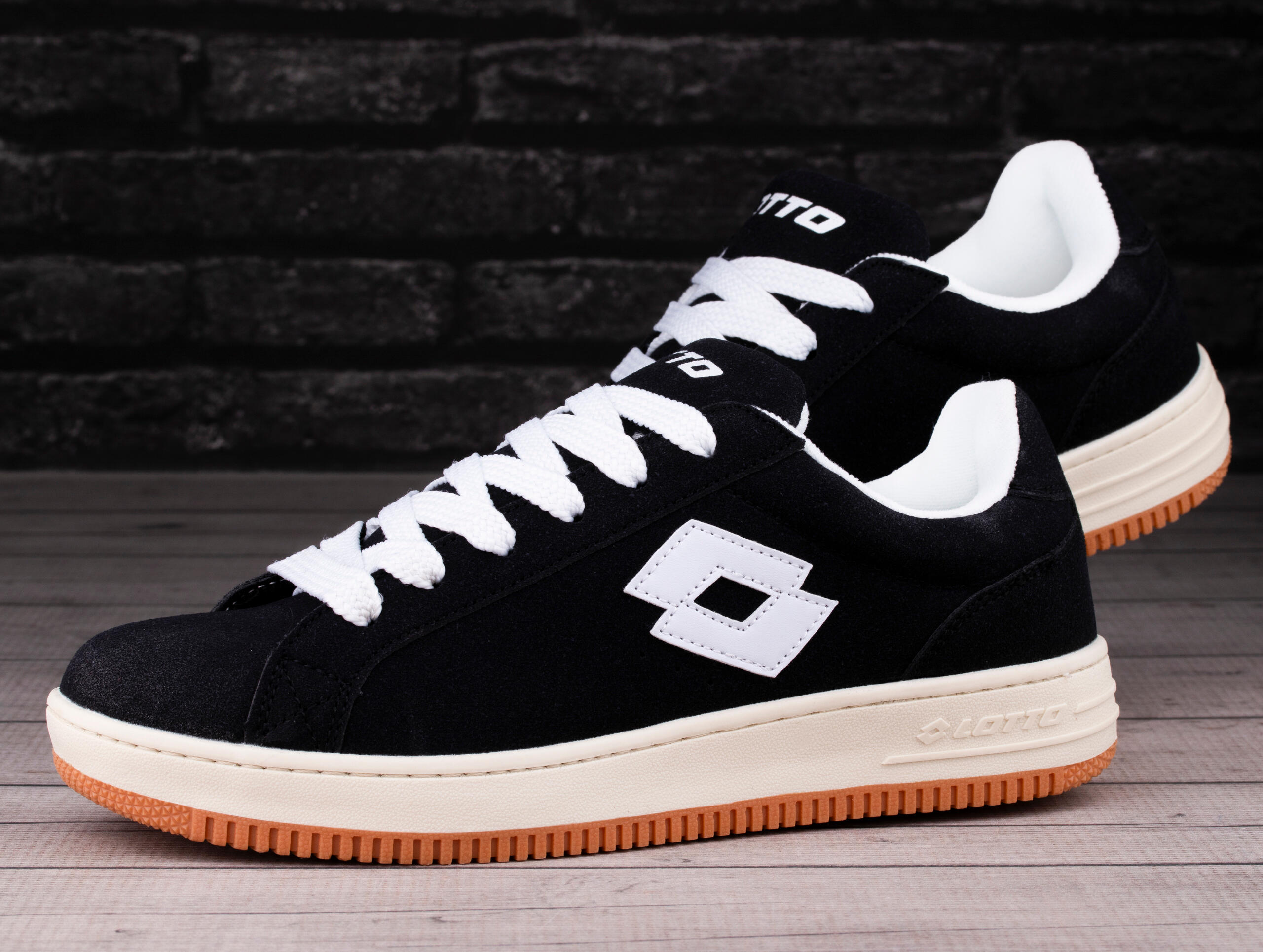 Lotto YARIN Unisex Sneaker Low Top Schuhe 2400270U Schwarz/Weiß 3/7