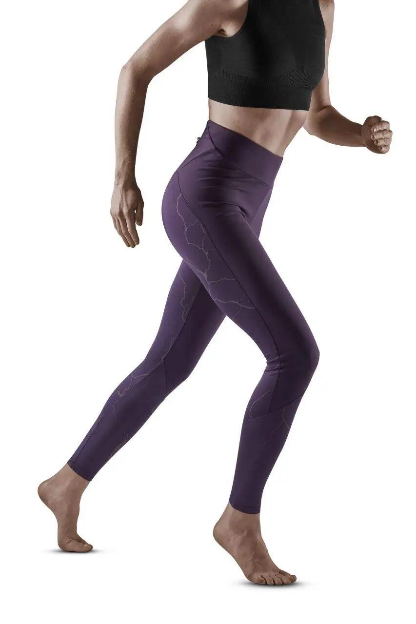 Colanti - reflective tights - purple 3/7