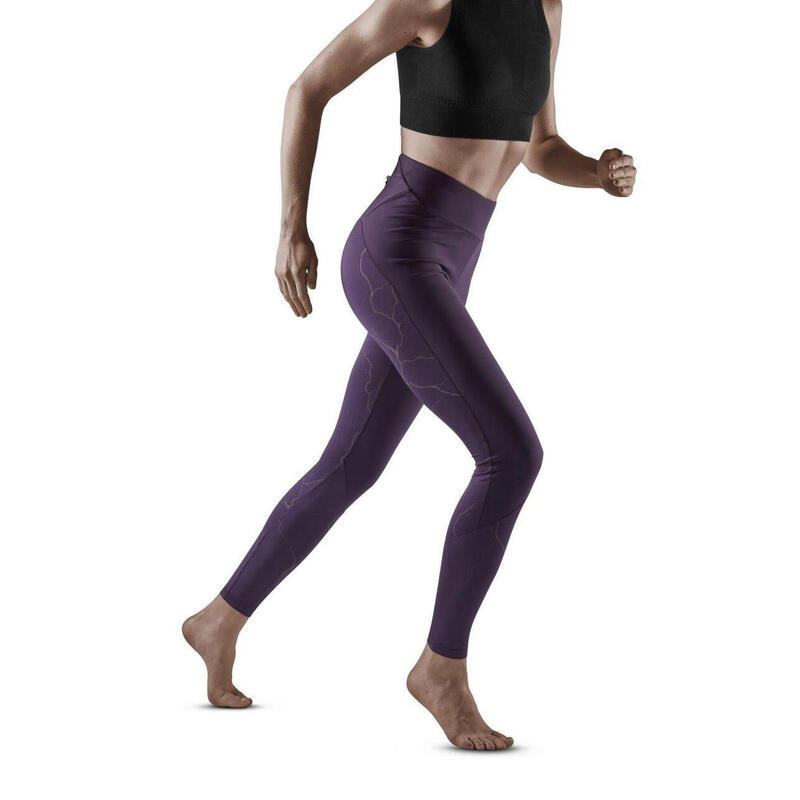 Colanti - reflective tights - purple