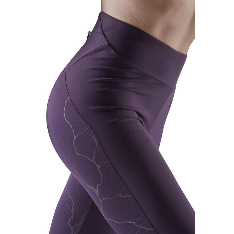 Colanti - reflective tights - purple
