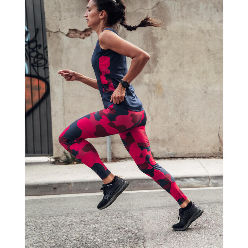 Colanti - camocloud tights - pink | peacoat