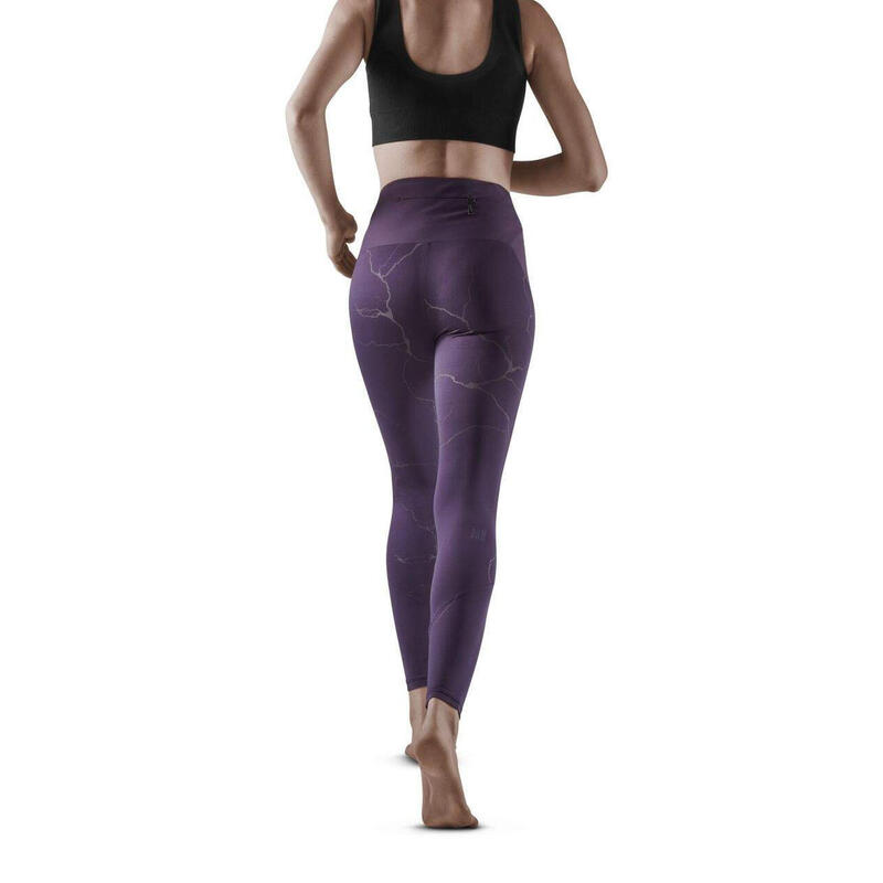 Colanti - reflective tights - purple