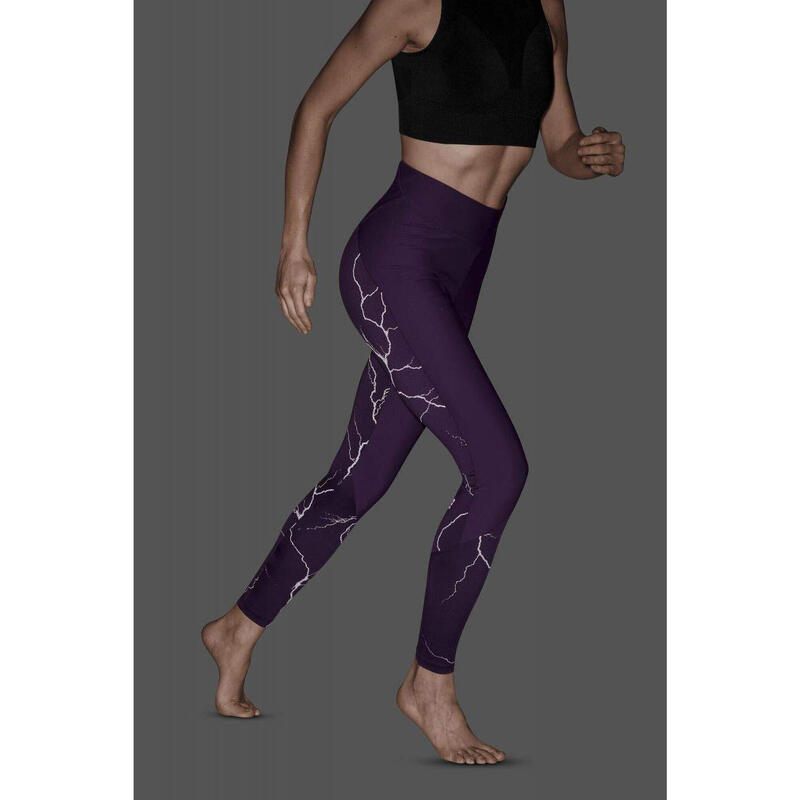 Colanti - reflective tights - purple