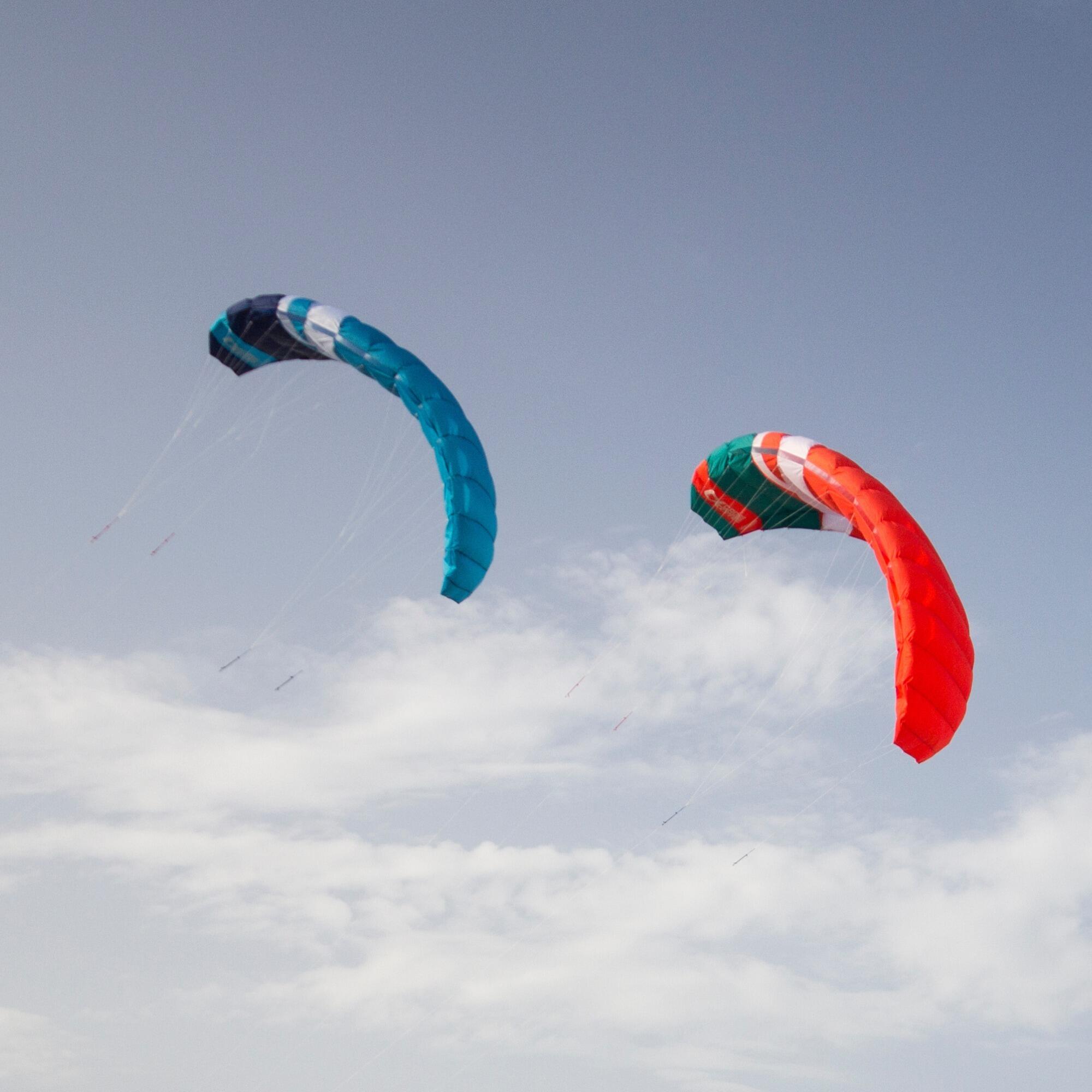 Latawiec treningowy CrossKites Quattro 1.5 Green 4-linkowy z manetkami 7/7