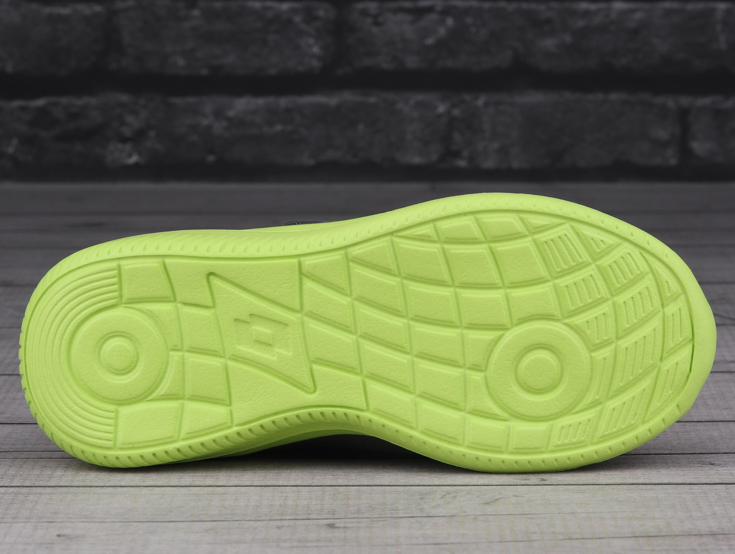 Lotto Schuhe CONNECT BC K Kinder Low Top Sneaker 2600002K Grey/Lime 4/7