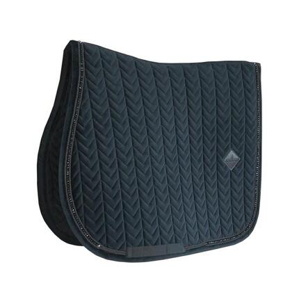 Tapis de selle velours pearls rose tendre