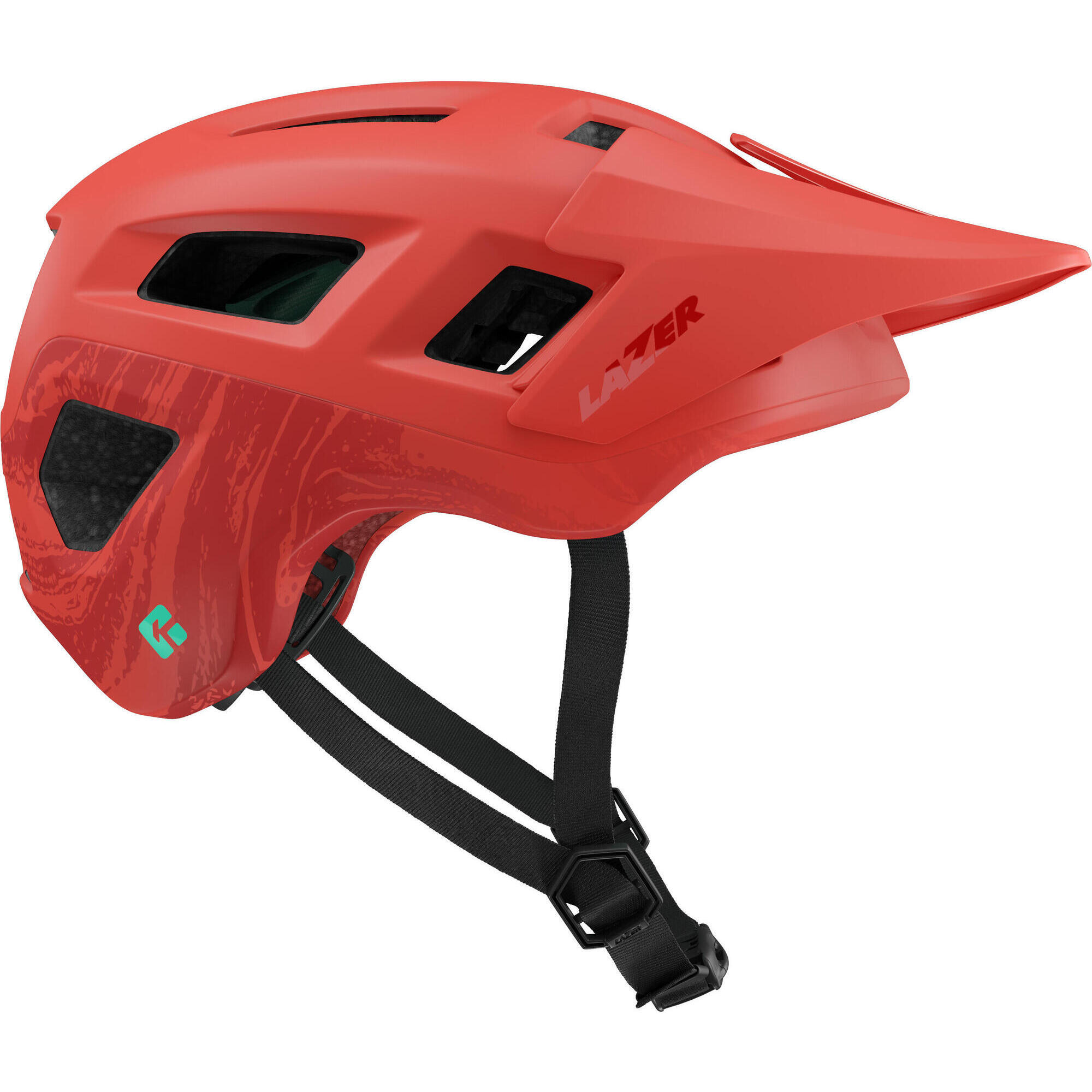 Lazer - Casque Mtb Coyote Kineticore - Casque - Jaune|orange - 52-56 Cm - Decathlon