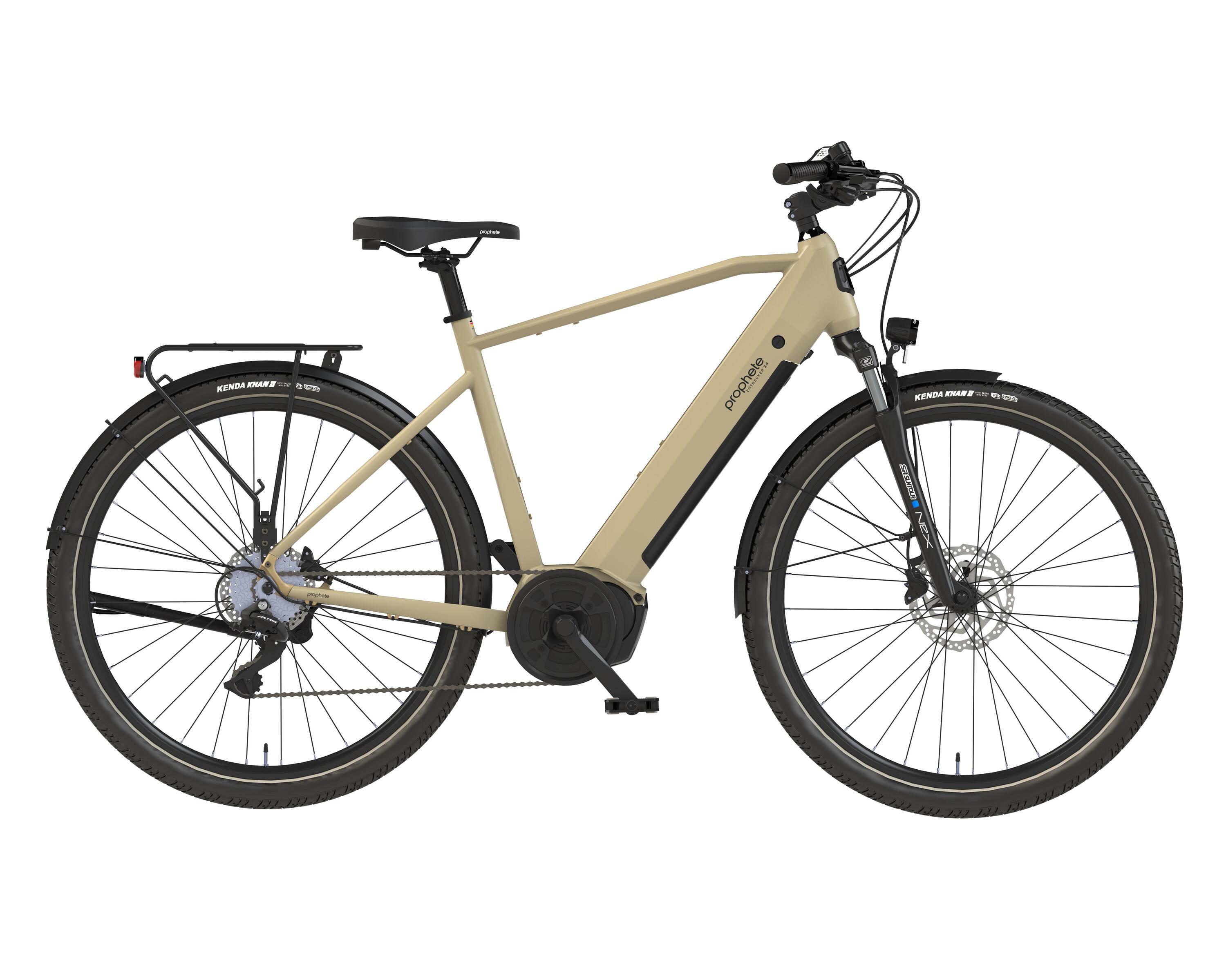 PROPHETE Bici elettrica Prophete Entdecker 3.4 28 pollici, telaio a trapezio RH50