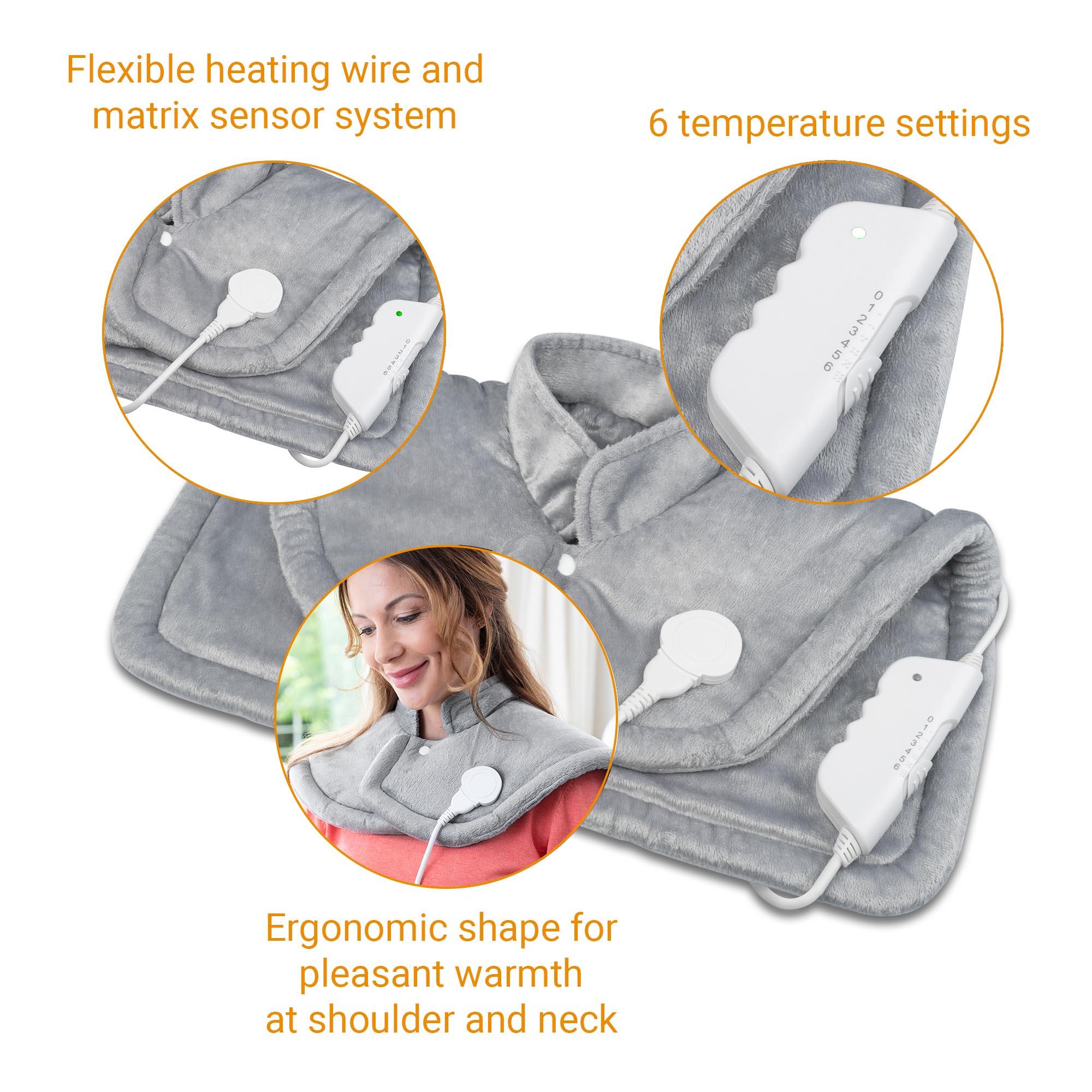 medisana HP 622 Cape thermique électrique, coussin d'épaule, poncho thermique 4/7