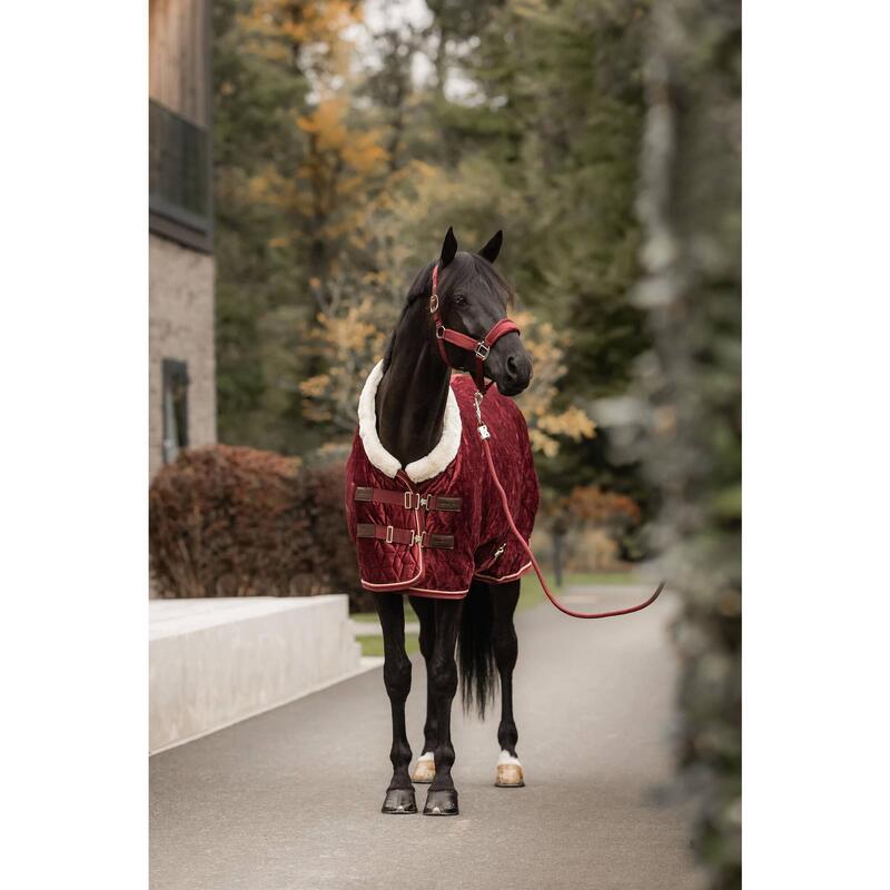 Kentucky Horsewear - Staldeken Velvet - 160g Rood - 160/213