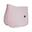 Tapis de selle FULL - Rose pâle - Velours - Saut d'obstacles